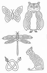 Celtic Designs Coloring Animals Patterns Animal Pages Knots Knot Printable Tattoo Dragon Symbols Wood Pyrography Carving Ancient Flickr Drawing Bibliodyssey sketch template