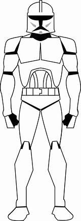 Clone Trooper Phase Arc sketch template