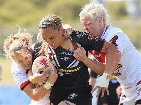 England Women S Rugby League World Cup Campaign Comes To An End With