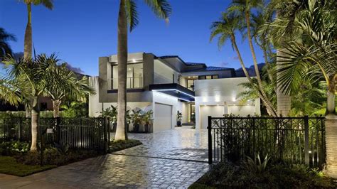 modern luxury estate homes  sale  south ocean boulevard delray beach florida youtube