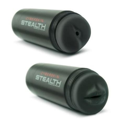 Cyberskin Stealth Double Stroker Mouth And Anal