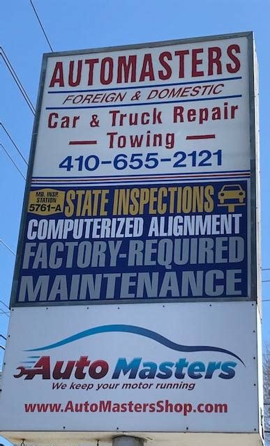 automasters randallstown md auto repair