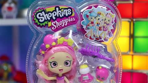 shopkins shoppies bubbleisha enjoys dubble bubble bath time video