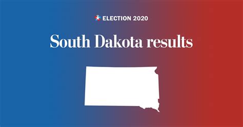 South Dakota 2020 Live Election Results The Washington Post
