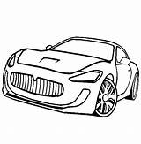 Maserati Coloring Pages Granturismo Aston Martin Cars Thecolor Color Online Sports Racing Supercars Getcolorings Porsche Prototype sketch template