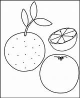 Coloring Citrus Oranges Sheet Pages Proper Intended Parents Together Children Use sketch template