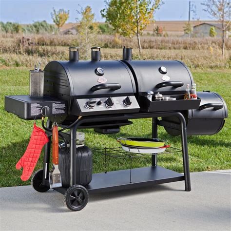 smoker grill combo  top