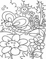 Kwiaty Wiosenne Kolorowanka Kolorowanki Druku Dzieci Kwiatek Getcolorings Springtime Gazetka Kompel Szkolna Drukowanka sketch template