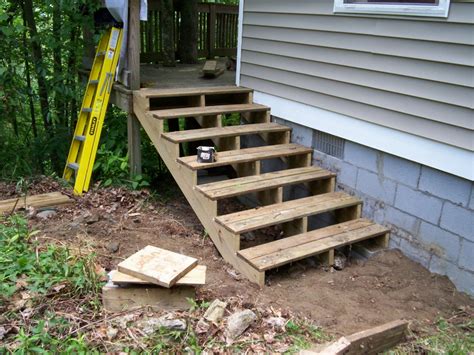 build stairs    simple steps