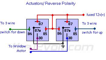 wiring relays  power windows rxclubcom