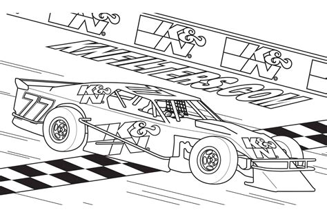 printable race car coloring pages  printable