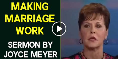 Joyce Meyer June 26 2020 Sermon Making Marriage Work