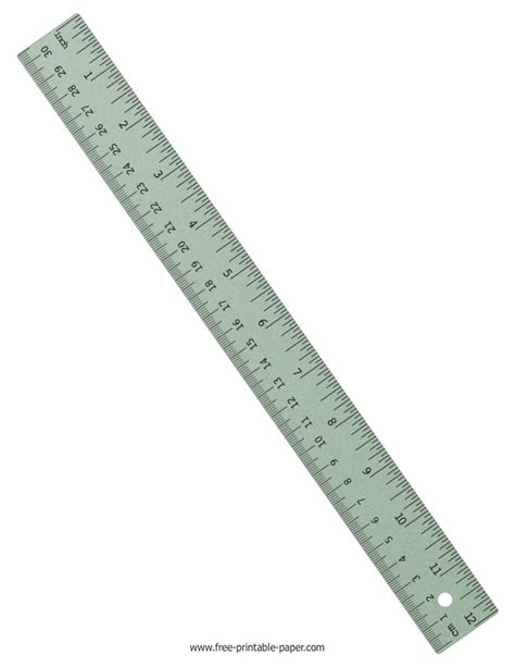 ruler  printable paper