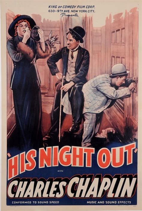 night   posters chaplin comedy films
