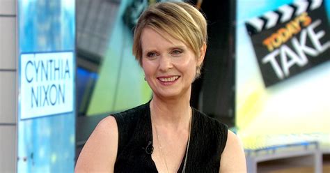 cynthia nixon opens up on rumors she ll run for new york governor