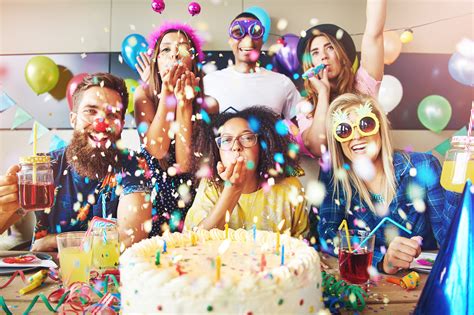 snazzy grown  adult birthday party ideas