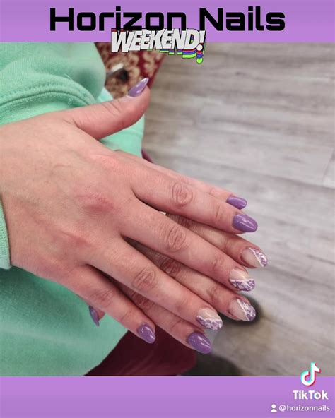 purple nails purplenails naildesigns  horizon