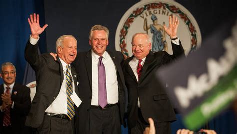 terry mcauliffe democrat is elected governor of virginia