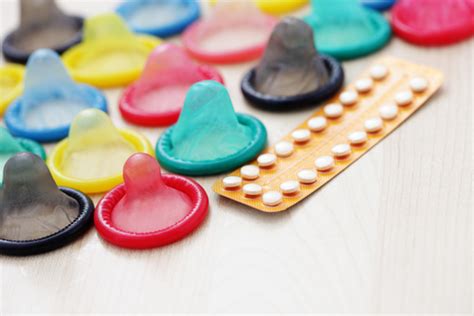 Condoms And Contraceptives Red Aware
