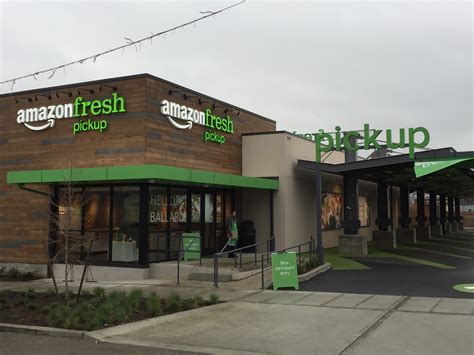 amazon opens grocery pickup stores  seattle gazette review