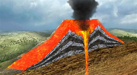 formation  stratovolcanoes  scene mozaik digital education  learning