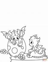 Coloring Pages Dragons Hatched Printable Newly Drawing Crafts sketch template