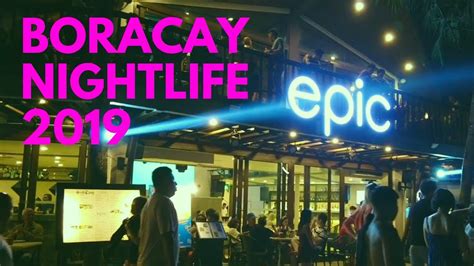 Boracay Nightlife 2019 Walking Tour Boracay Island Philippines At