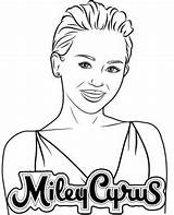 Miley Cyrus Selena Topcoloringpages Ariana sketch template