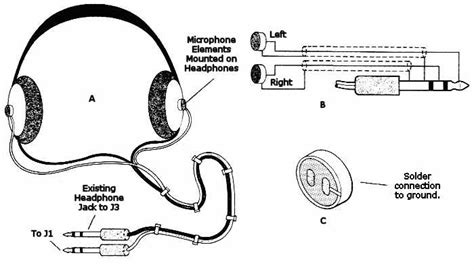 headset  mic wiring diagram   repair earphones mic
