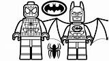 Lego Spiderman Coloring Pages Batman Kids Printable Print Spider Man Color Superhero Cartoon Rocks Sheets Homecoming Downloadable Getcolorings Cliparting Avengers sketch template
