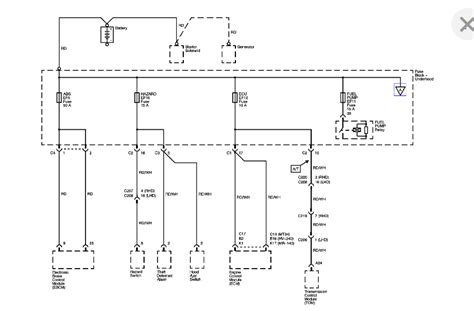 power distribution center fuse box fuse block wiring diagram