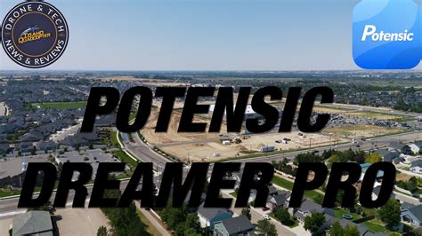 potensic dreamer pro gps  camera drone full flight test  review youtube