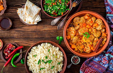 la gastronomia marroqui  plato fuerte de su oferta turistica