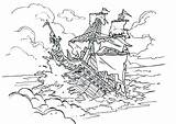 Coloring Pages Ship Pirate Sunken Pearl Caribbean Drawing Oriental Pirates Color Trading Getcolorings Printable Oasis Cruise Sinking Paintingvalley Print Cartoons sketch template