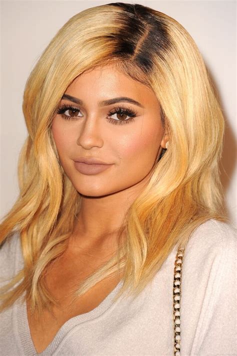 Kylie Jenner Blonde Hair Kylie Jenner Is Back To Blonde Teen Vogue