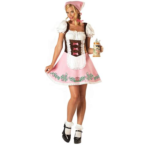 mens german bavarian oktoberfest ladies beer maid fancy