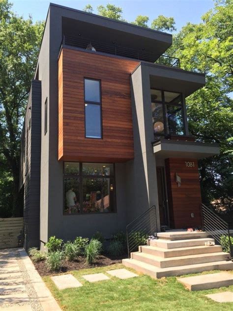 elegant  cozy home desain ideas  tiny house exterior facade house contemporary house design