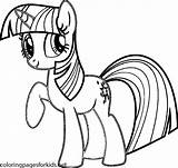 Pony Twilight Coloring Little Sparkle Pages Alicorn Drawing Princess Outline Cadence Cutie Template Shimmer Sunset Mlp Pretty Mark Color Flurry sketch template