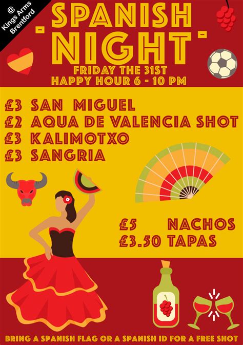 Spanish Night The Kings Arms Brentford