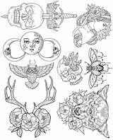 Ortiz Tatuagem Feminine sketch template