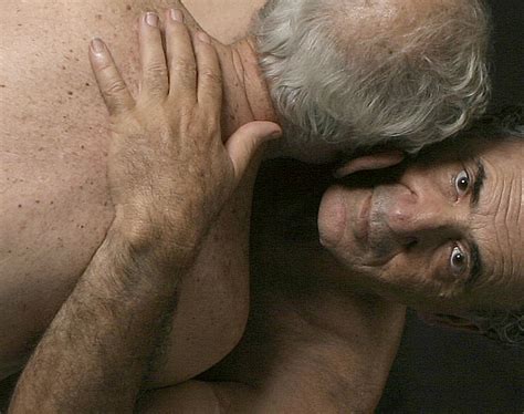 Older man nude with older gay