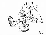 Silver Coloring Hedgehog Pages Sonic Sega Drawings Sheets Fire Lineart Getcolorings Color Deviantart Printable Print Sketch Popular Template sketch template