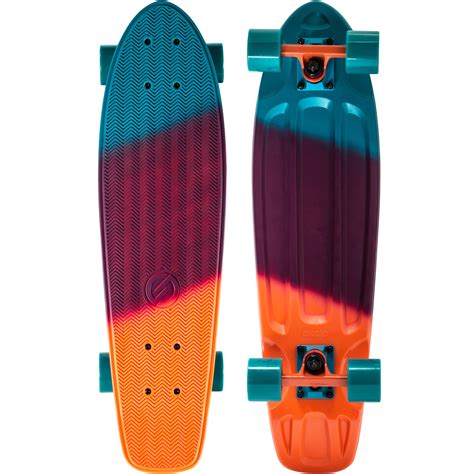 cruiser skateboard big yamba gradiant corail oxelo decathlon