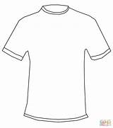 Shirt Coloring Pages Printable Blank Template Shirts Kids Sheet Drawing Templates Paper Games sketch template