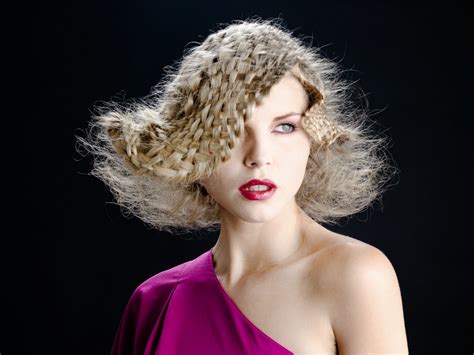 Short And Longer Pinned Up 70s And 80s Pop Art Inspired Hairstyles