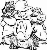 Alvin Chipmunks Coloring Pages Drawing Chipwrecked Theodore Popular Clipartmag Library Clipart Book sketch template
