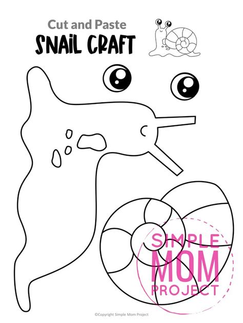 printable snail craft template snail craft bug crafts crafts