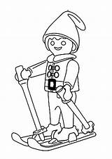 Playmobil Ausmalbilder Malvorlagen Drucken Prinzessin Skier Kinder Ausmalbilderkostenlos Erwachsene Piraten Xcolorings sketch template