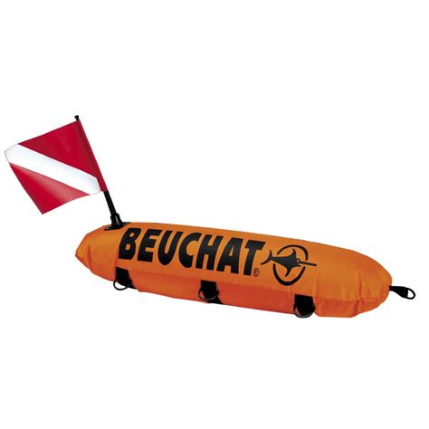 dive buoy long beuchat pvc inflatable