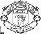 Manchester United Coloring Logo Football Pages Premier League Printable Drawing England Emblems Flags Badge Liverpool Chelsea Fc Arsenal Emblem Everton sketch template